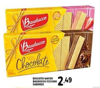 Bom Dia Biscoito Wafer Bauducco 117g/140g sabores oferta