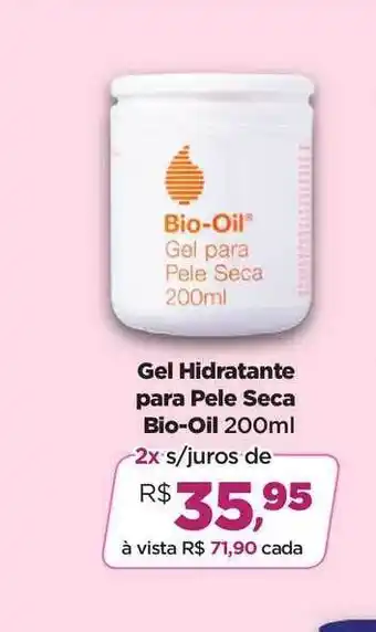 Gel Hidratante Para Pele Seca Bio-oil 200ml