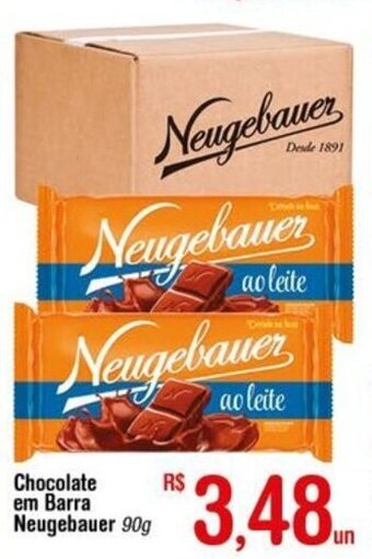 Fort Atacadista Chocolate em Barra Neugebauer 90g oferta