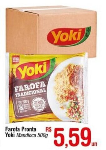 Fort Atacadista Farofa Pronta Yoki 500g oferta