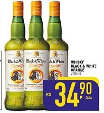 Mercantil Rodrigues Whisky Black & White Orange 700ml oferta
