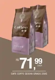 DB Supermercados Cafe coffe geisha graos 250g oferta