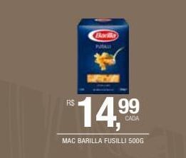 DB Supermercados Mac barilla fusilli 500g oferta