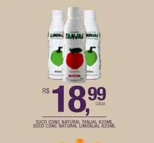 DB Supermercados Suco conc natural tanjal 625ml suco conc natural limonjal 625ml oferta