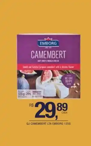 Qj camembert lta emborg 125g