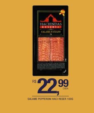 DB Supermercados Salame pepperoni haci reser 100g oferta