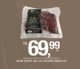 DB Supermercados Acem short rib las piedras angus kg oferta