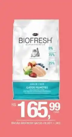 DB Supermercados Racao biofresh gatos filhot 1.5kg oferta