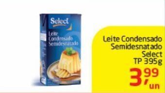 Tenda Atacado Leite condensado select 395g oferta