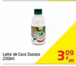 Tenda Atacado Leite de coco ducoco 200ml oferta