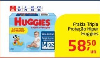 Tenda Atacado Fralda tripla proteção hiper huggies oferta