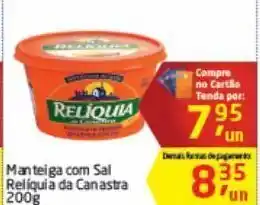 Manteiga relíquia de canastra 200g