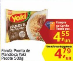Tenda Atacado Farofa pronta yoki 500g oferta