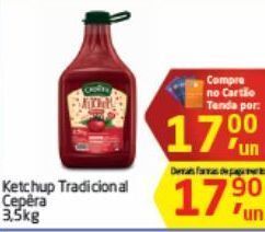 Tenda Atacado Ketchup cêpera 3.5kg oferta