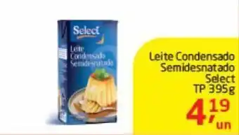 Tenda Atacado Leite condensado select 395g oferta