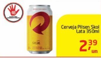 Tenda Atacado Cerveja pilsen skol lata 269ml oferta