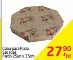 Tenda Atacado Caixa para pizza são josé oferta