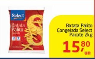 Tenda Atacado Batata palito congelada select 2kg oferta