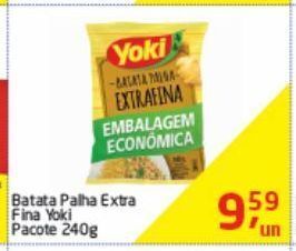 Tenda Atacado Batata palha extra fina yoki pacote 240g oferta