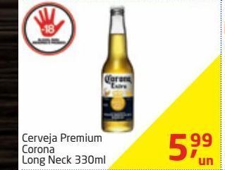 Tenda Atacado Cerveja premium corona long neck 330ml oferta