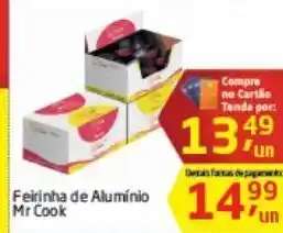 Feirinha de aluminio mr cook