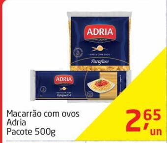 Tenda Atacado Macarrão com ovos adria 500g oferta