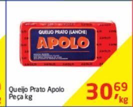 Tenda Atacado Queijo prato apolo peça kg oferta