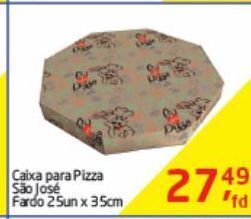 Tenda Atacado Caixa para pizza sao jose 25un x 35cm oferta