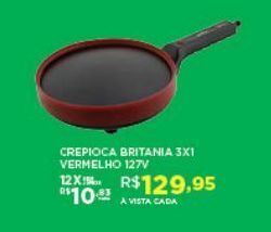 DB Supermercados Crepioca britânia 3x1 oferta