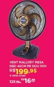 DB Supermercados Ventilador mallory oferta