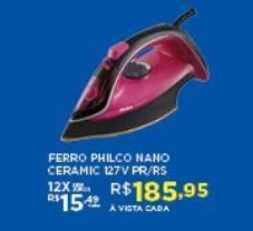 DB Supermercados Ferro a vapor philco oferta