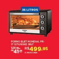 DB Supermercados Forno elétrico mondial oferta