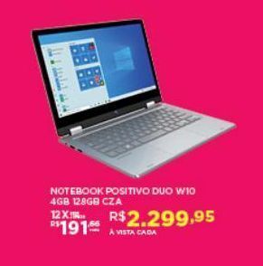 DB Supermercados Notebook positivo oferta