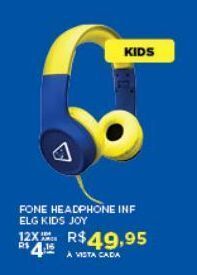 DB Supermercados Fone headphone kids oferta