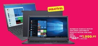 DB Supermercados Notebook positivo oferta