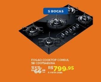 DB Supermercados Fogão consul oferta