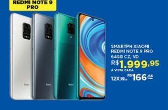 Smartphones xiaomi redmi note 9 pro