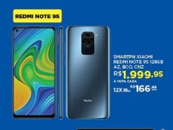 DB Supermercados Smartphone xiaomi redmi note 9s oferta