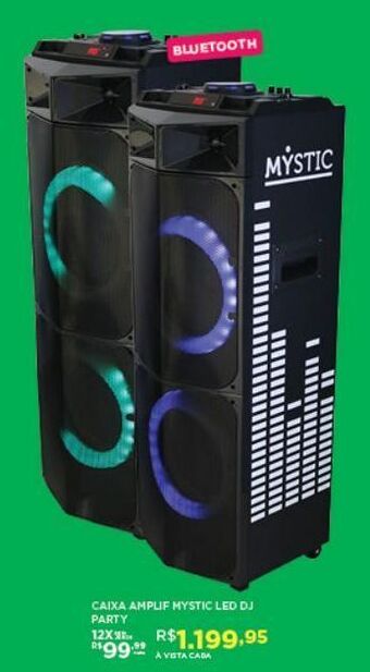 DB Supermercados Caixa amplificada mystic oferta