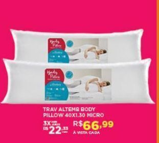 DB Supermercados Travesseiro oferta