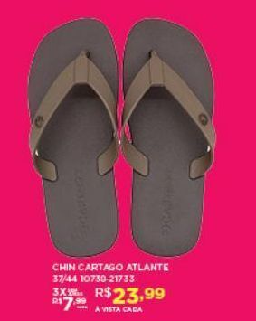 Chinelo masculino cartago