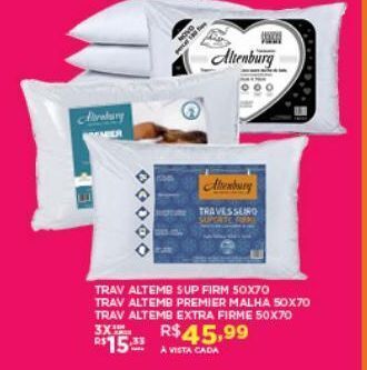 DB Supermercados Travesseiro oferta