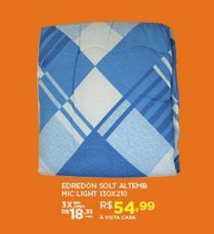 DB Supermercados Edredom oferta