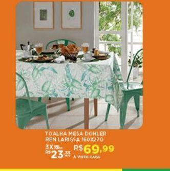 DB Supermercados Toalha de mesa oferta