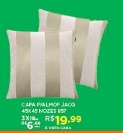 DB Supermercados Capa de almofadas oferta