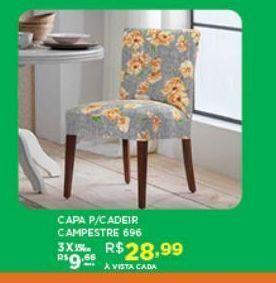 DB Supermercados Capa para cadeira oferta