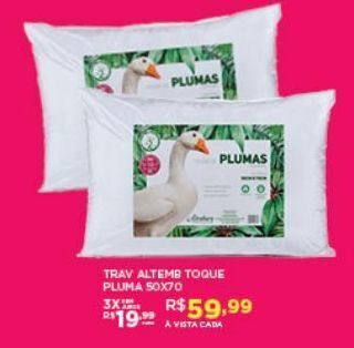 DB Supermercados Travesseiro oferta