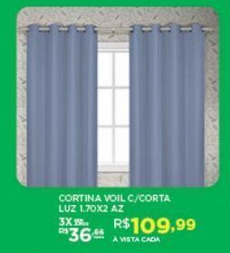 DB Supermercados Cortinas voil c/corta oferta