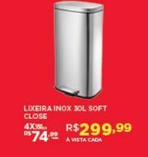 DB Supermercados Lixeira inox oferta