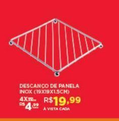 DB Supermercados Descanco de panela oferta